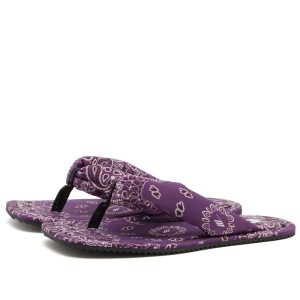 The Attico Bandana Print Sandals