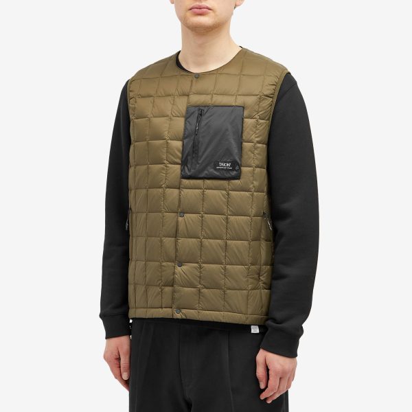 Taion Mountain Crew Neck Light Down Vest