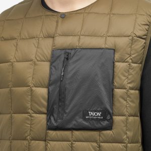 Taion Mountain Crew Neck Light Down Vest