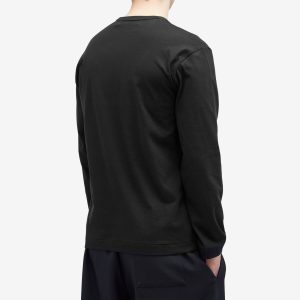 Comme des Garçons Play Long Sleeve Basic Logo T-Shirt