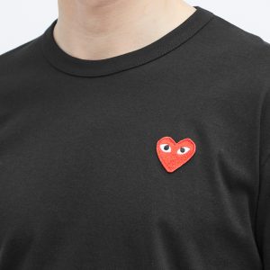 Comme des Garçons Play Long Sleeve Basic Logo T-Shirt