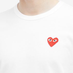 Comme des Garçons Play Long Sleeve Basic Logo T-Shirt