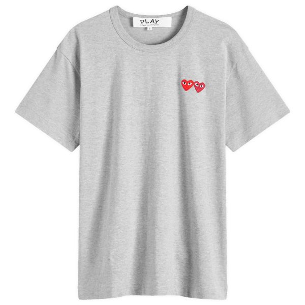 Comme des Garçons Play Double Heart T-Shirt