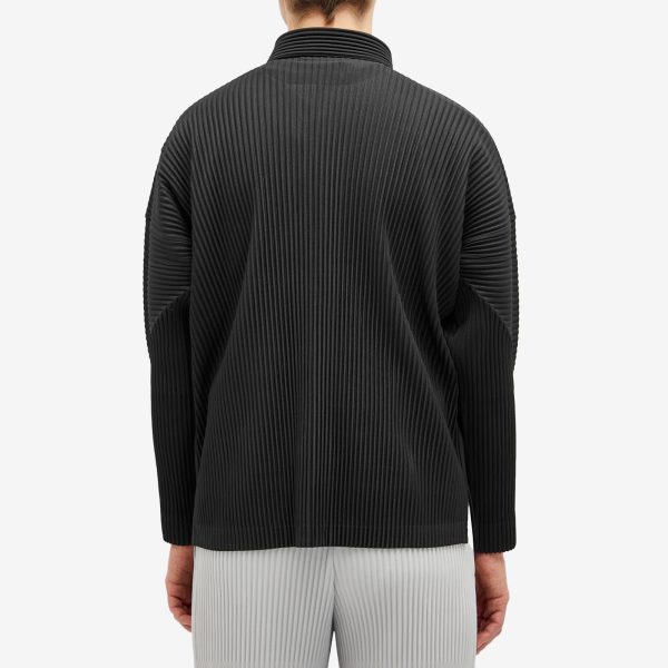 Homme Plissé Issey Miyake Pleated Button Down Shirt