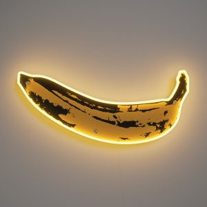 YELLOWPOP Banana by Andy Warhol LED Neon Sign