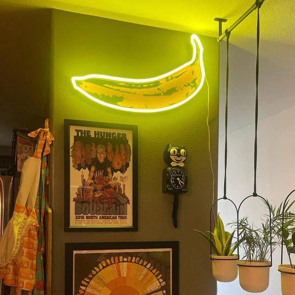 YELLOWPOP Banana by Andy Warhol LED Neon Sign