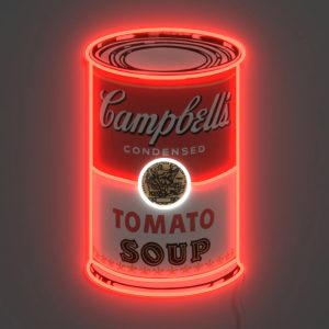 YELLOWPOP Campbell's by Andy Warhol LED Neon Sign