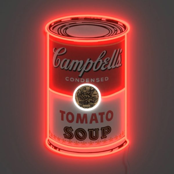 YELLOWPOP Campbell's by Andy Warhol LED Neon Sign