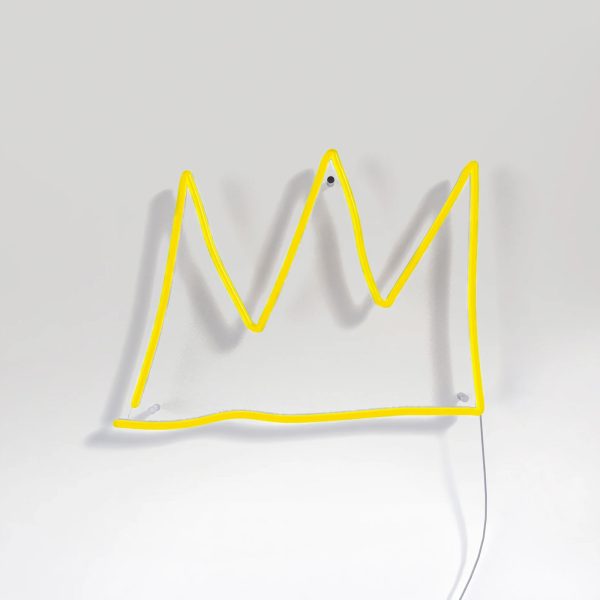 YELLOWPOP Crown by Jean Michel Basquiat LED Neon Sign