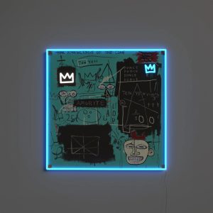 YELLOWPOP Equals Pi by Jean Michel Basquiat LED Neon Sign