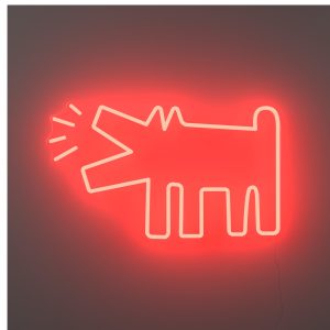 YELLOWPOP Barking Dog by Keith Haring LED Neon Sign