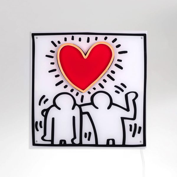 YELLOWPOP Love by Keith Haring LED Neon Sign