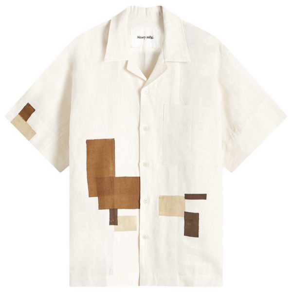 Story mfg. Greetings Block Vacation Shirt