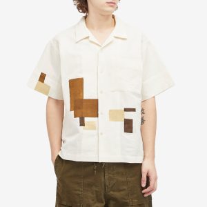 Story mfg. Greetings Block Vacation Shirt