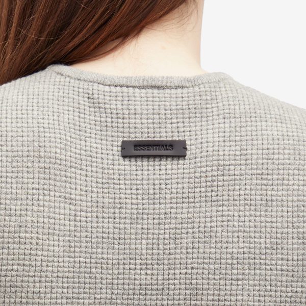 Fear Of God ESSENTIALS Waffle Fitted Long Sleeve Sweater