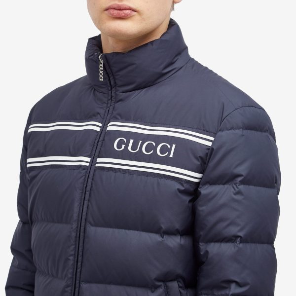 Gucci Logo Lightweight Down Jacket