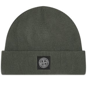 Stone Island Knitted Patch Beanie