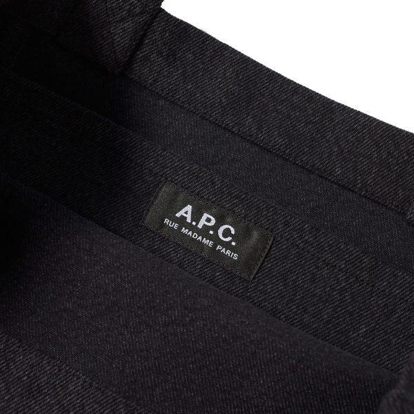 A.P.C. Lou Large Logo Tote