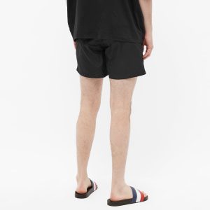 Moncler Logo Zip Pocket Swim Shorts