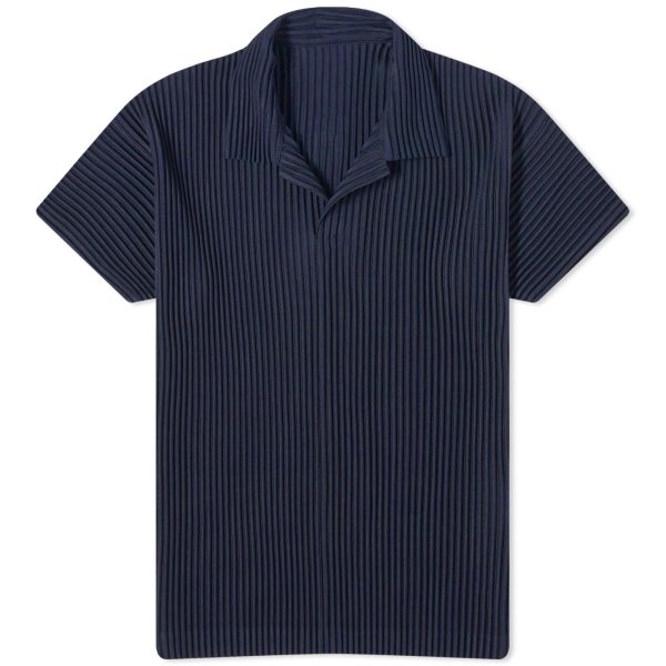 Homme Plissé Issey Miyake Pleated Polo Shirt