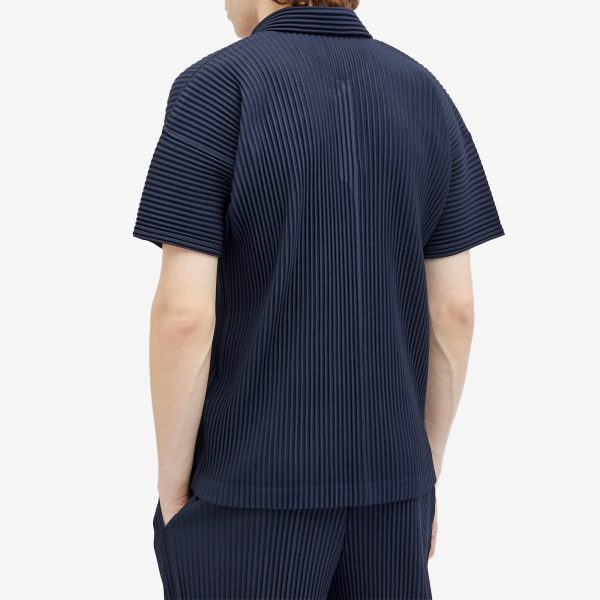 Homme Plissé Issey Miyake Pleated Polo Shirt