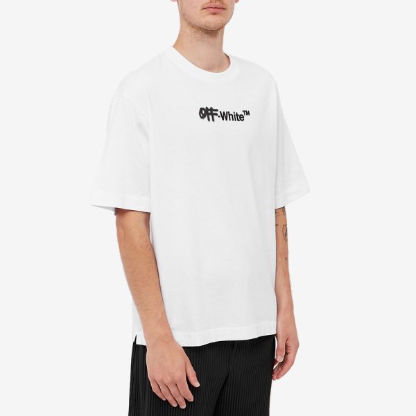 Off-White Spray Helvetica Skate T-Shirt