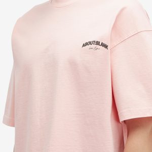 about:blank Arched Logo T-Shirt