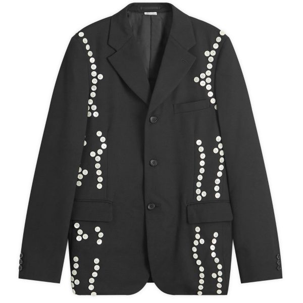 Comme des Garçons Homme Plus Button Stitched Blazer