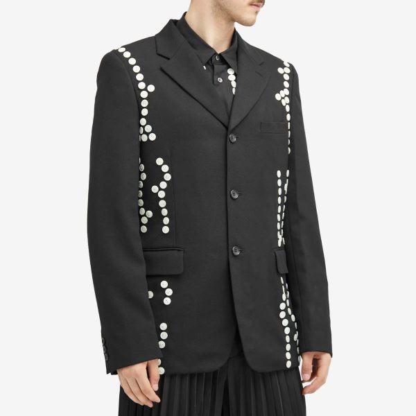 Comme des Garçons Homme Plus Button Stitched Blazer