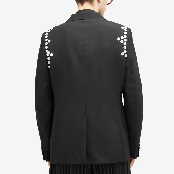 Comme des Garçons Homme Plus Button Stitched Blazer