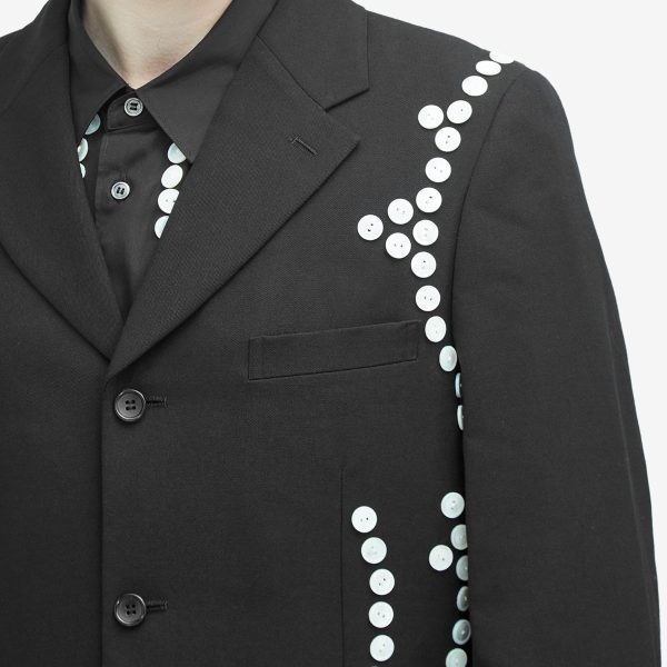 Comme des Garçons Homme Plus Button Stitched Blazer