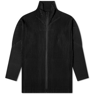 Homme Plissé Issey Miyake Pleated Zip Up Jacket