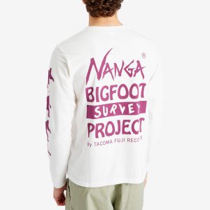 Nanga x Tacoma Fuji Records Logo Long Sleeve T-Shirt