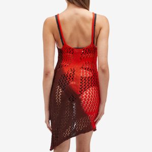 The Attico Crochet Knitted Dress