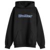 Butter Goods Denim Logo Applique Hoodie