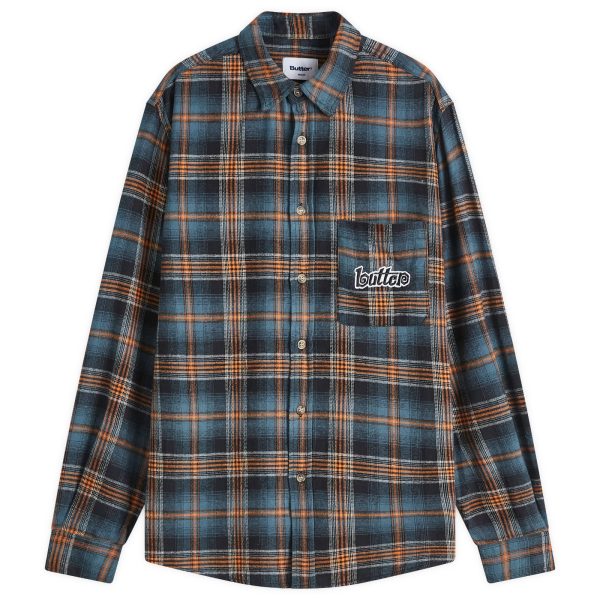 Butter Goods Swirl Plaid Shirt