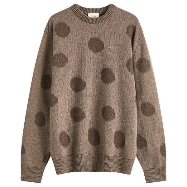 Foret Circle Jacquard Knit Jumper