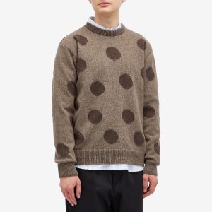 Foret Circle Jacquard Knit Jumper