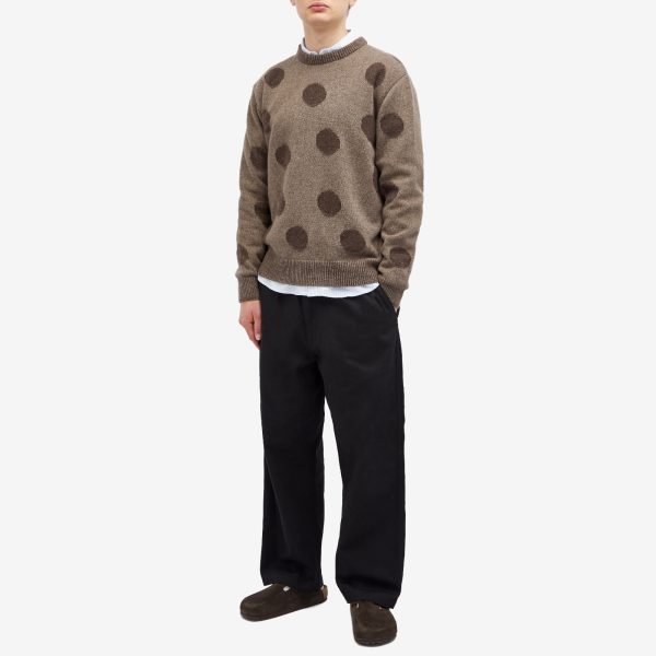 Foret Circle Jacquard Knit Jumper