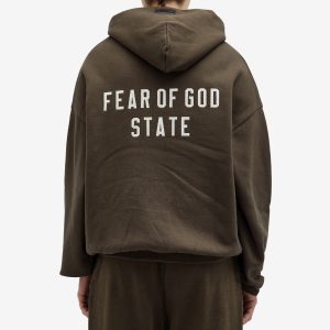 Fear of God ESSENTIALS State Heavy Fleece Full Zip Hoodie