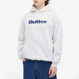 Butter Goods Denim Logo Applique Hoodie