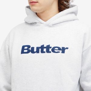 Butter Goods Denim Logo Applique Hoodie