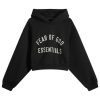 Fear of God ESSENTIALS Fleece Cropped Hoodie