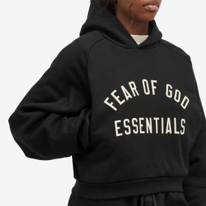 Fear of God ESSENTIALS Fleece Cropped Hoodie