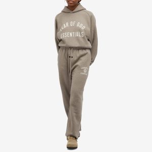 Fear of God ESSENTIALS Fleece Cropped Hoodie