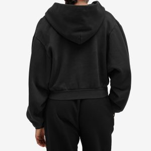 Fear of God ESSENTIALS Heavy Fleece Cropped V-Neck Hoodie