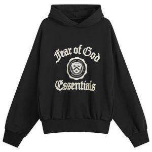 Fear of God ESSENTIALS Heavy Fleece Vintage Shrunken Hoodie