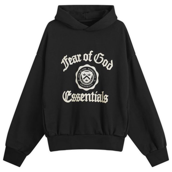 Fear of God ESSENTIALS Heavy Fleece Vintage Shrunken Hoodie