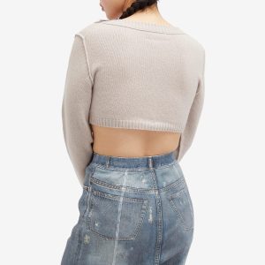 Acne Studios Crop Knit Cardigan