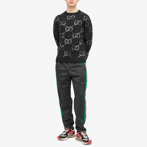 Gucci Jumbo GG Jacquard Crew Neck Jumper